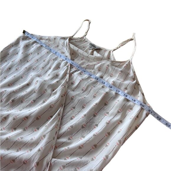 Lucky Brand 100% silk Boho Crossover Blouse size medium - Picture 13 of 14